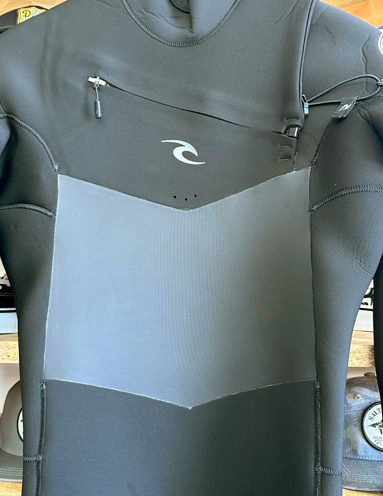 RIP CURL DAWN PATROL 3/2 CHEST ZIP WETSUIT BLACK