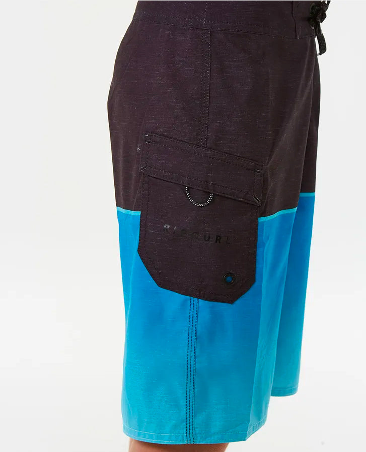 RIP CURL DAWN PATROL BOARDSHORTS BOY 24" BLACK BLUE