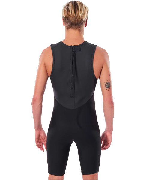 RIP CURL DAWN PATROL SHORT 2MM SPRINGSUIT BACKZIP
