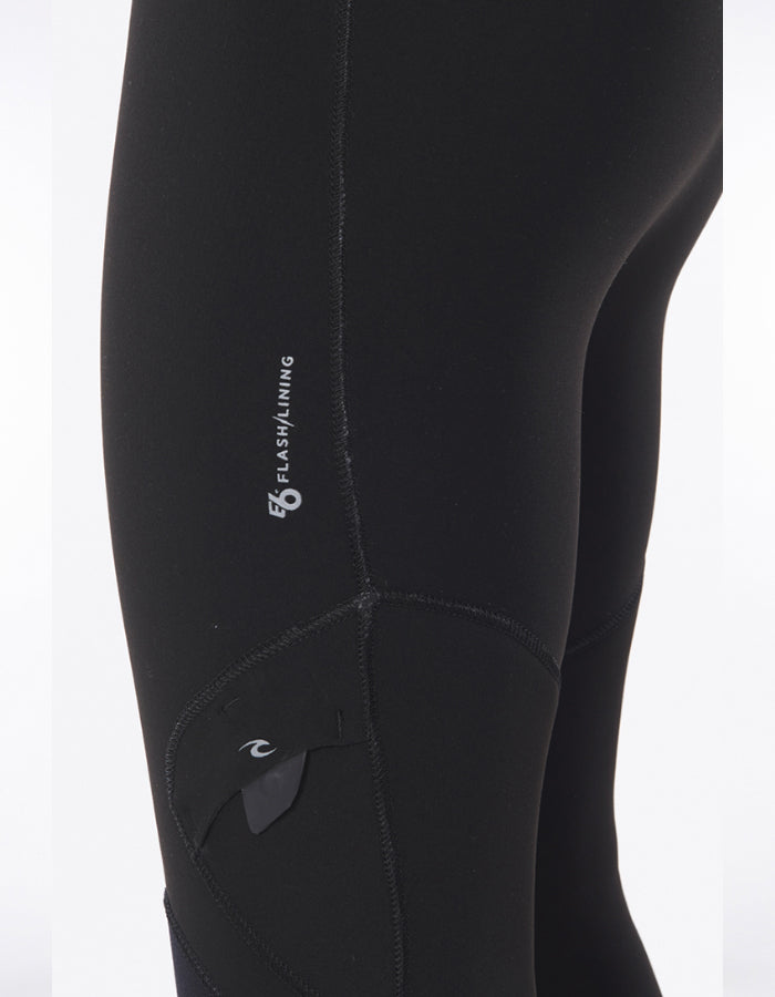 RIP CURL FLASH BOMB HOODED WETSUIT 6/4 CHEST ZIP