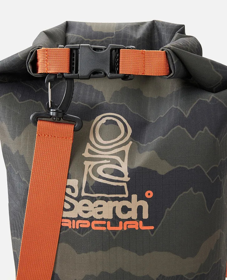 RIP CURL SURF SERIES BARREL BAG BLACK OLIVE 20L