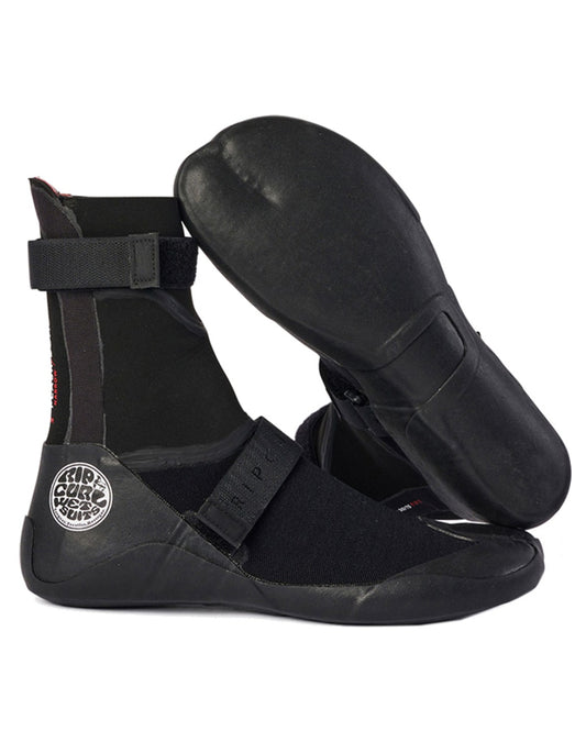  RIP CURL 5MM FLASHBOMB HIDDEN SPLIT TOE BOOTS