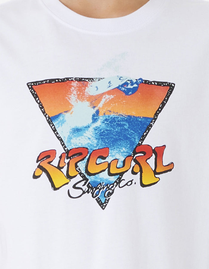 RIP CURL ACTION TEE BOY WHITE