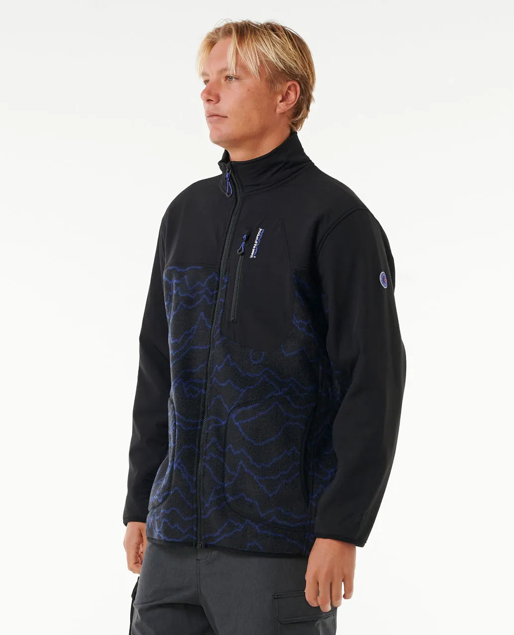  RIP CURL ANTI SERIES ZIP CREW