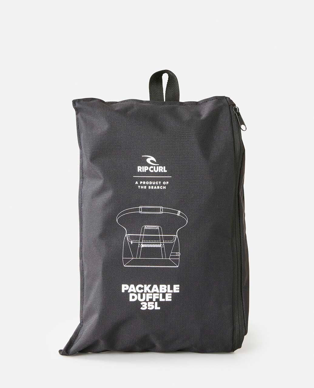  RIP CURL DUFFLE MIDNIGHT TRAVEL 35L PACKABLE
