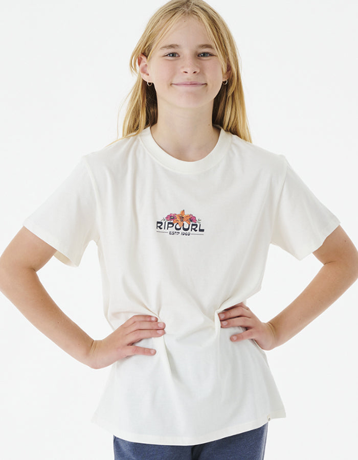  RIP CURL BRIGHTER SUN TEE GIRL