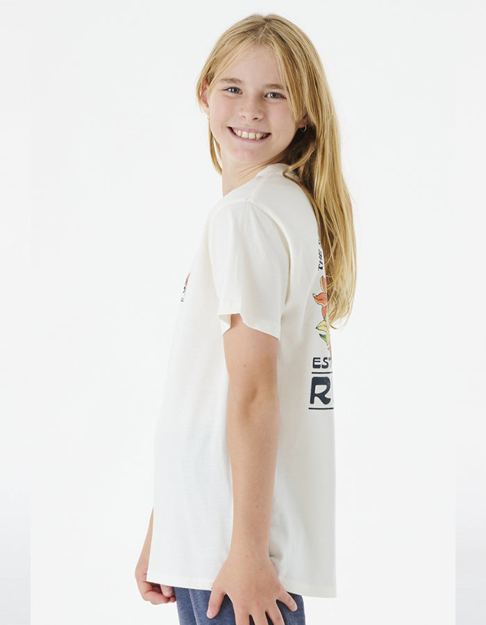  RIP CURL BRIGHTER SUN TEE GIRL