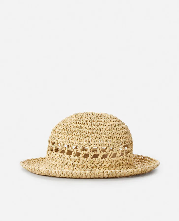  RIP CURL ESSENTIALS CROCHET BUCKET NATURAL