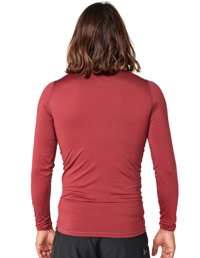  RIP CURL CORPS LONG SLEEVE UV TEE MAROON