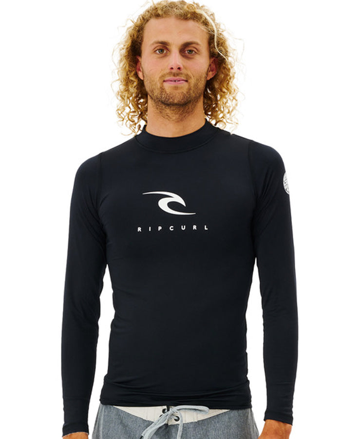  RIP CURL CORPS LONG SLEEVE UV TEE BLACK