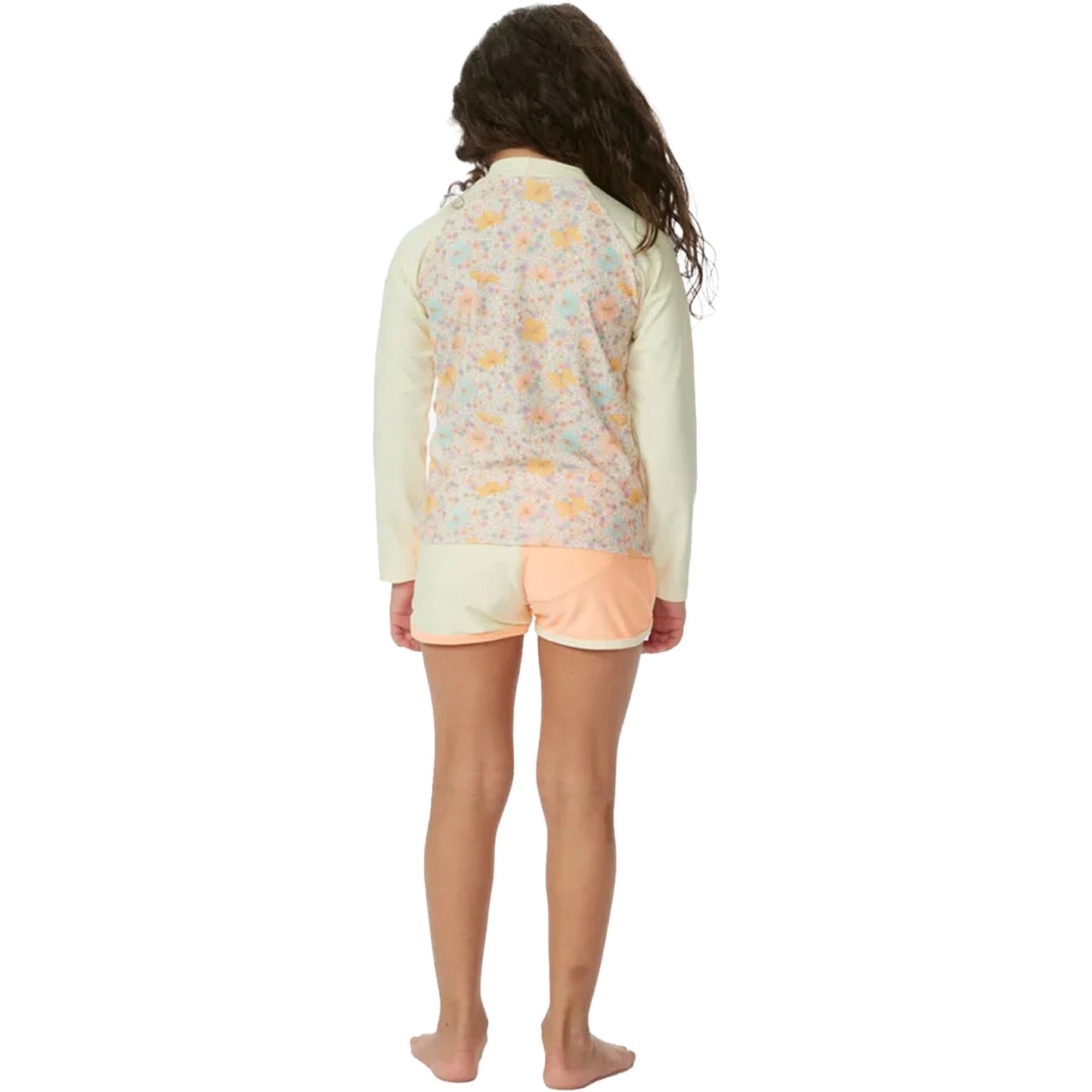  RIP CURL CRYSTAL LONG SLEEVE RASH VEST GIRL 1-8