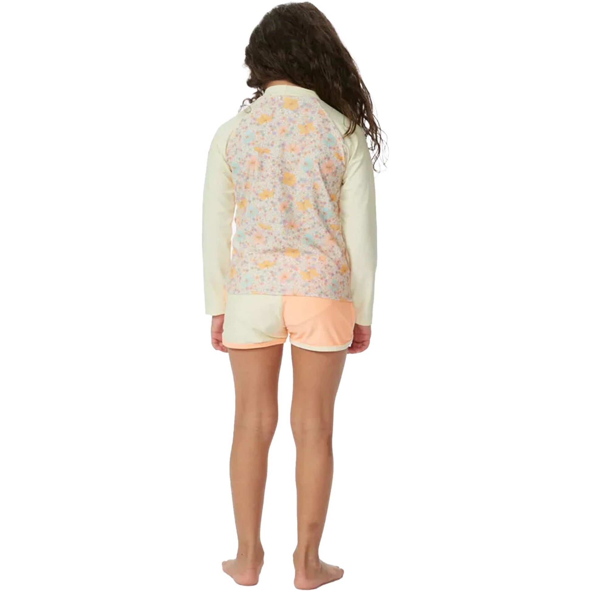 RIP CURL CRYSTAL LONG SLEEVE RASH VEST GIRL 1-8