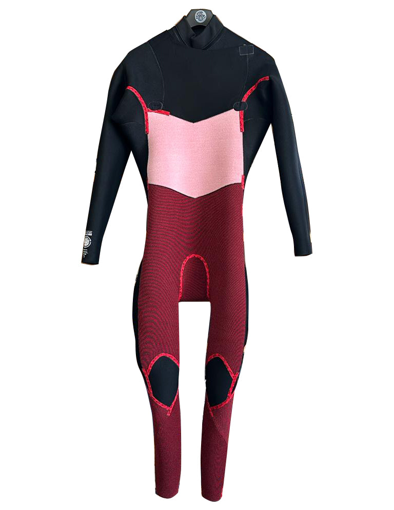  RIP CURL DAWN PATROL 3/2 CHEST ZIP WETSUIT BLACK