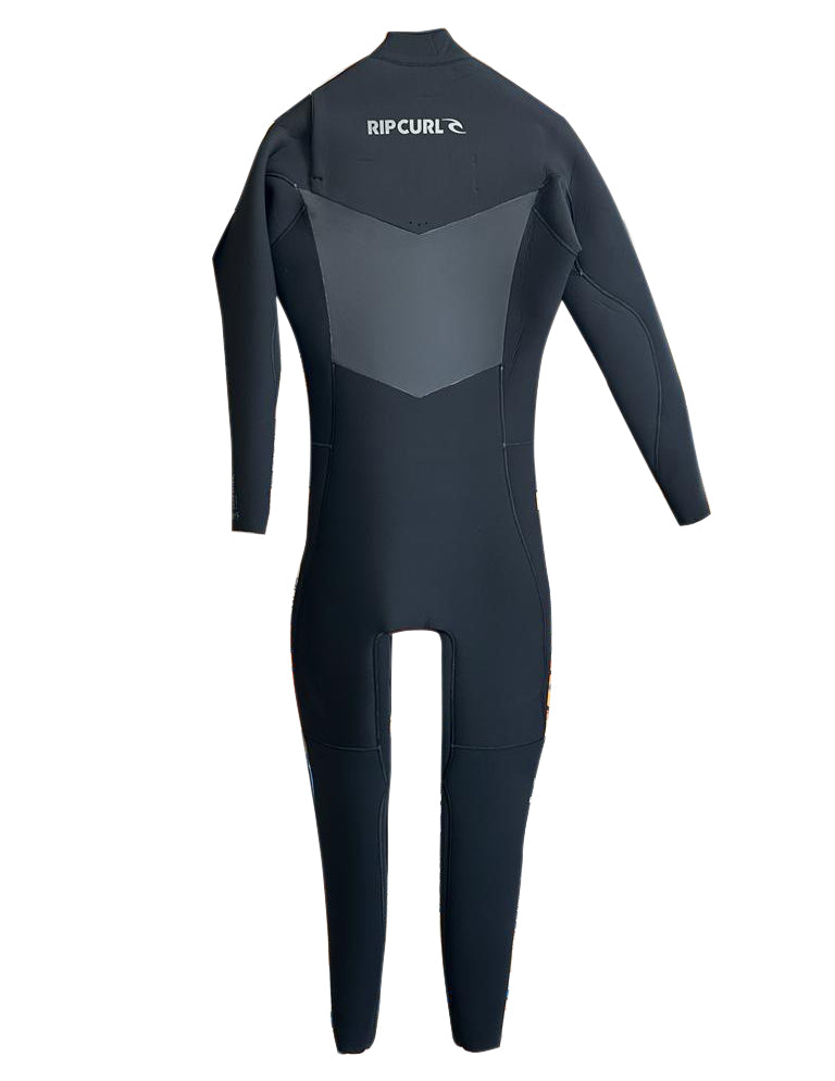  RIP CURL DAWN PATROL 3/2 CHEST ZIP WETSUIT BLACK