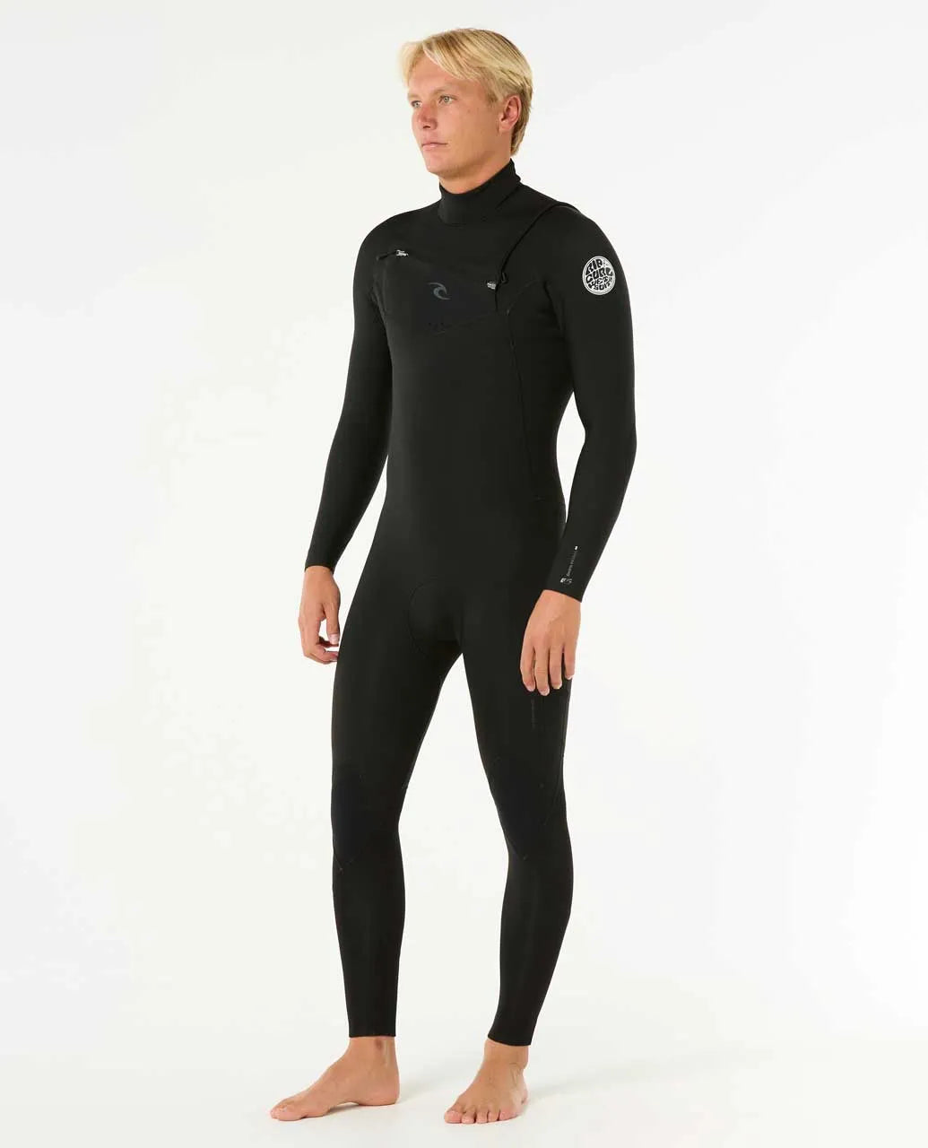  RIP CURL DAWN PATROL 5/3 CHEST ZIP WETSUIT BLACK
