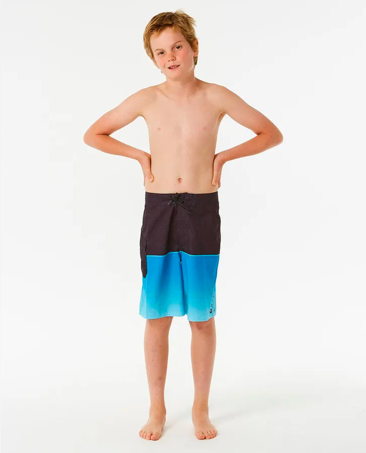  RIP CURL DAWN PATROL BOARDSHORTS BOY 24" BLACK BLUE
