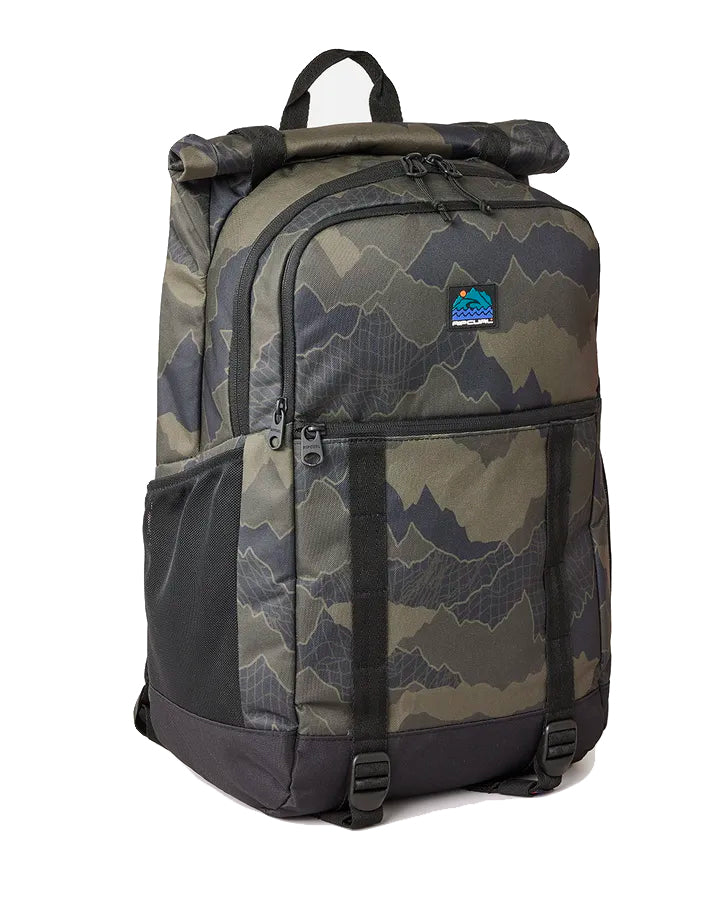  RIP CURL DAWN PATROL SURF BACKPACK BLACK OLIVE 30L