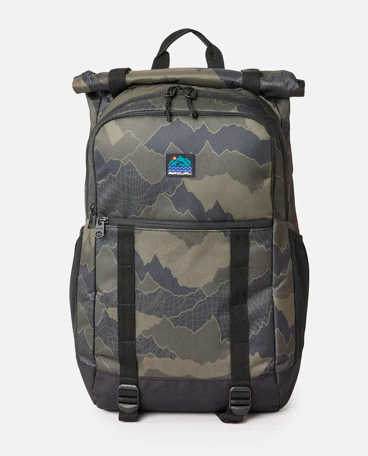  RIP CURL DAWN PATROL SURF BACKPACK BLACK OLIVE 30L