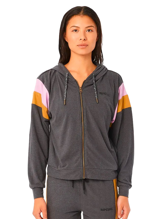  RIP CURL RUN SWIM SURF ZIP FLEECE