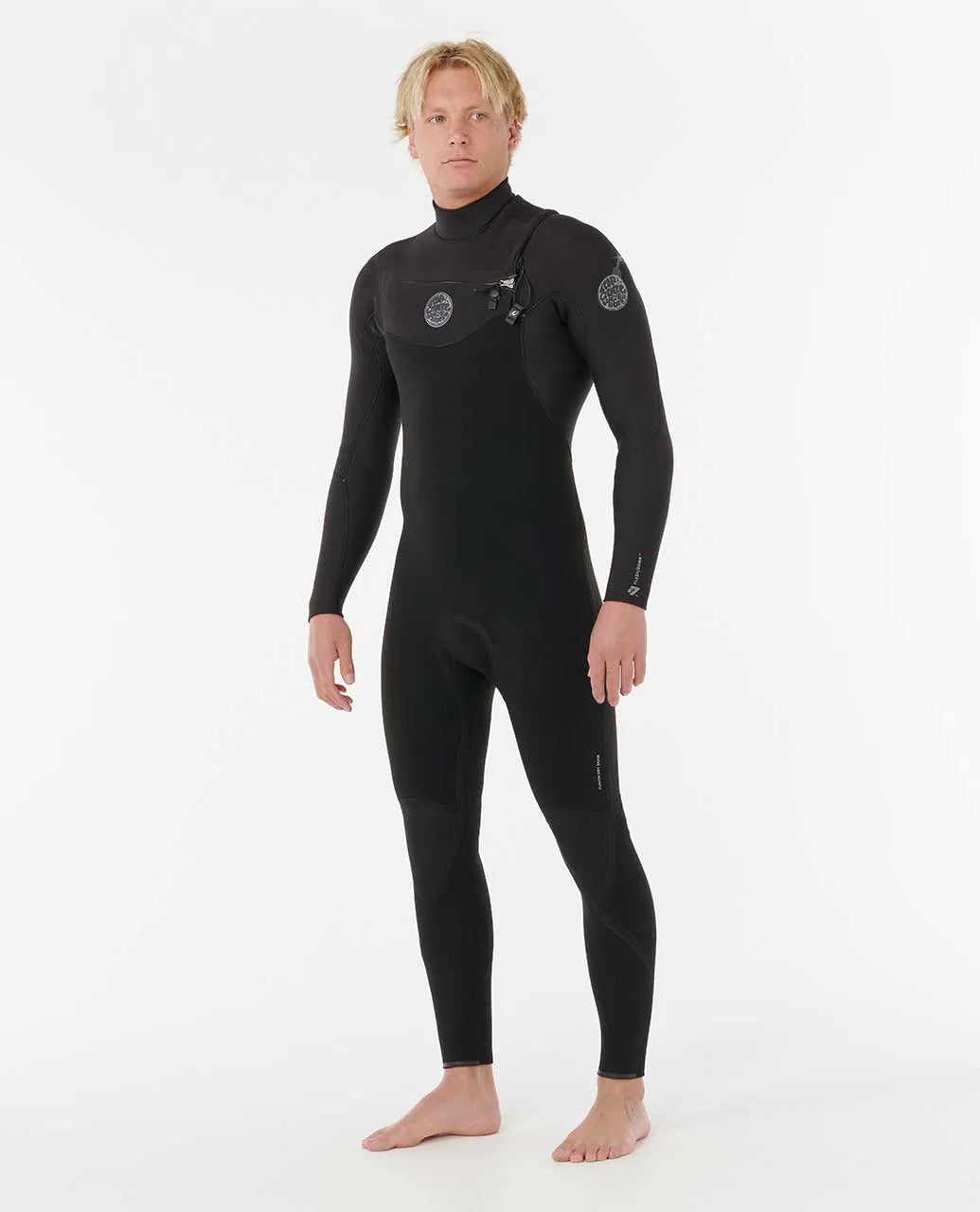  RIP CURL FLSHBOMB 4/3 CHEST ZIP WETSUIT