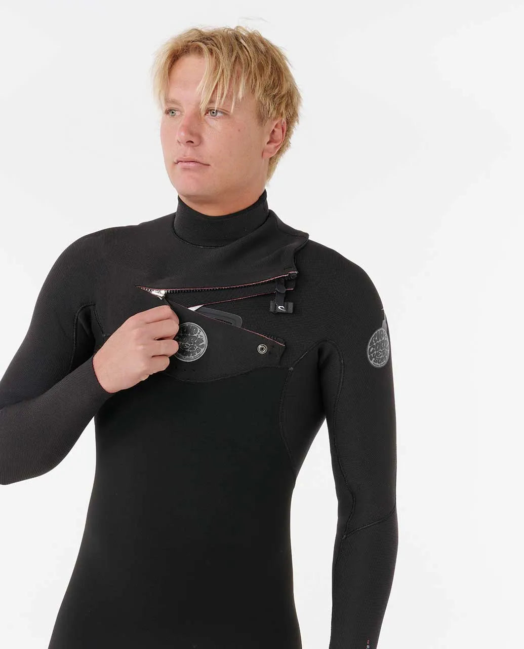  RIP CURL FLSHBOMB 4/3 CHEST ZIP WETSUIT