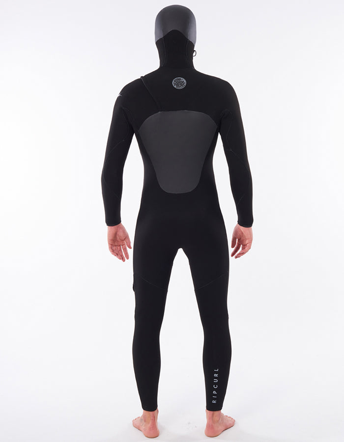  RIP CURL FLASH BOMB HOODED WETSUIT 6/4 CHEST ZIP