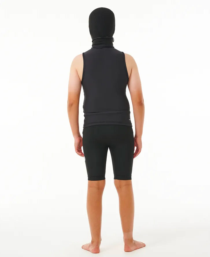  RIP CURL FLASHBOMB POLYPRO HOOD VEST 2MM KIDS