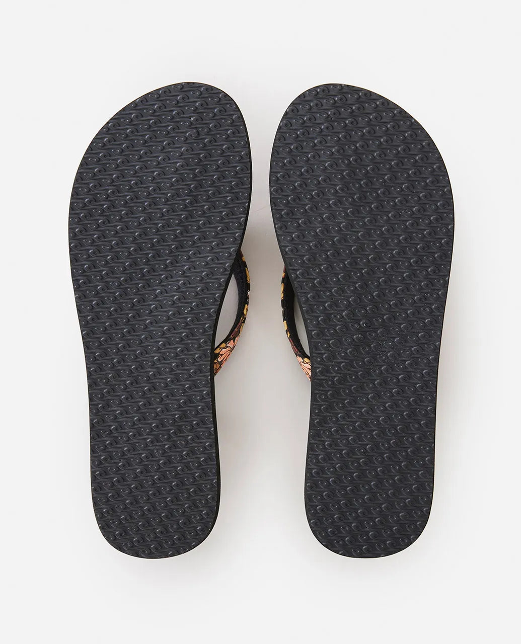  RIP CURL FREEDOM BLOOM OPEN TOE BLACK BROWN
