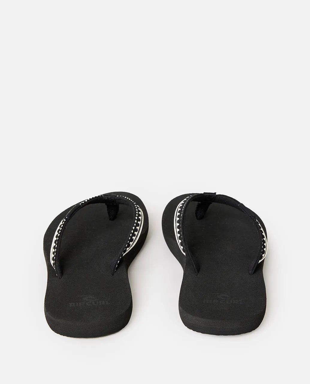  RIP CURL FREEDOM BLOOM OPEN TOE BLACK OFF WHITE