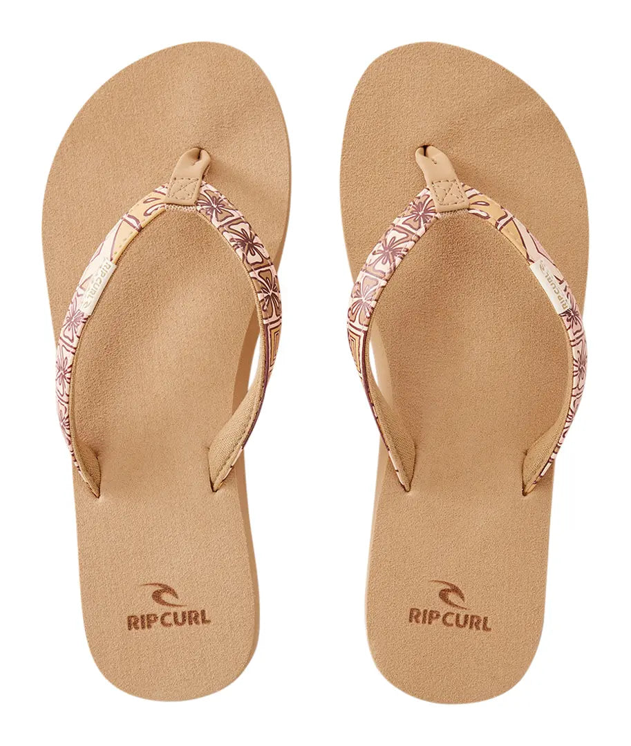  RIP CURL FREEDOM BLOOM OPEN TOE BRIGHT PEACH