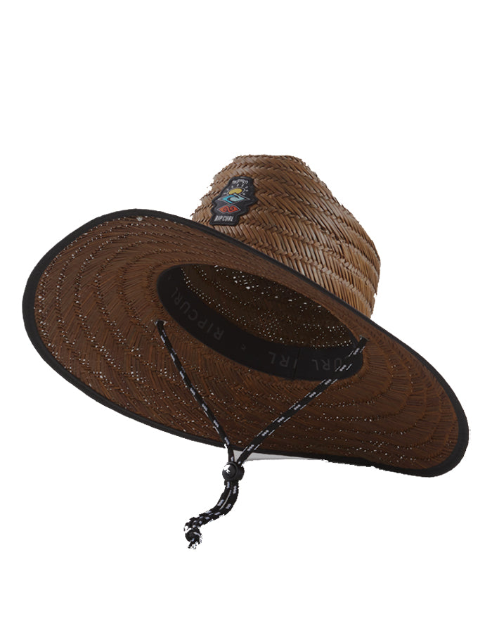  RIP CURL ICON STRAW HAT BROWN