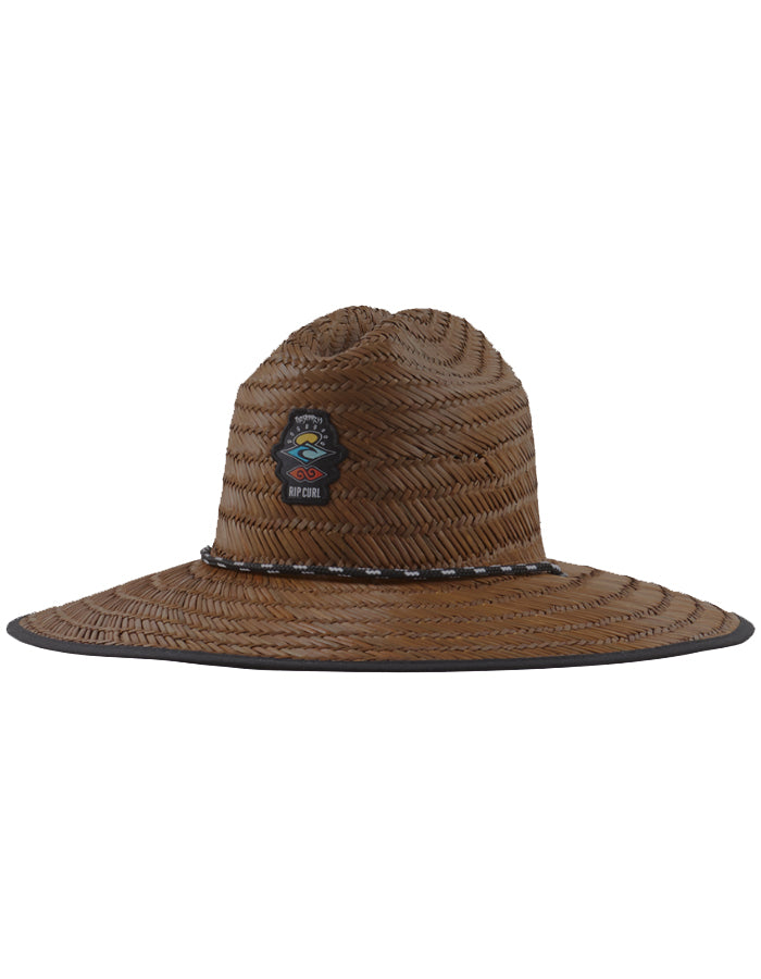  RIP CURL ICON STRAW HAT BROWN