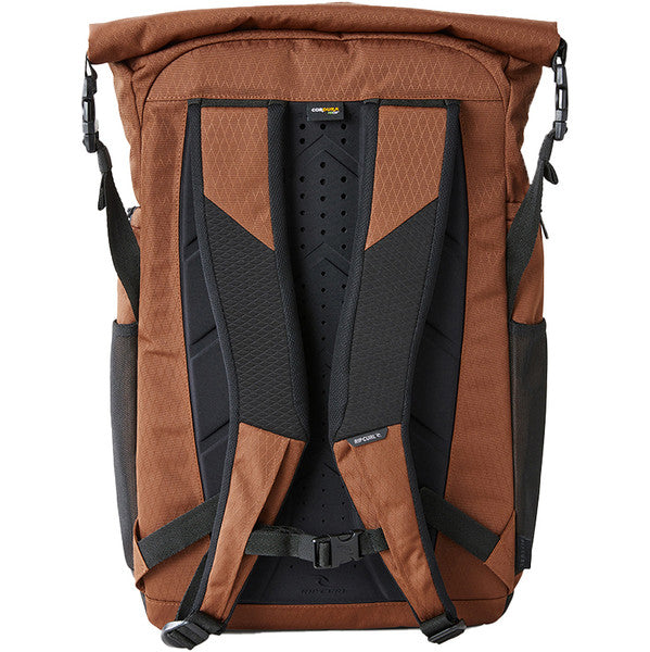  RIP CURL F LIGHT SURF 40L ICONS BAG BACKPACK BROWN