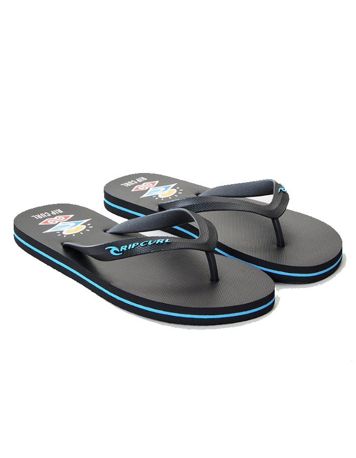  RIP CURL MC SANDALS BLACK BLUE