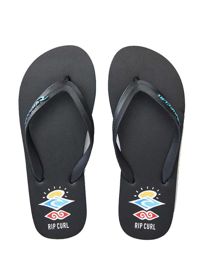  RIP CURL MC SANDALS BLACK BLUE