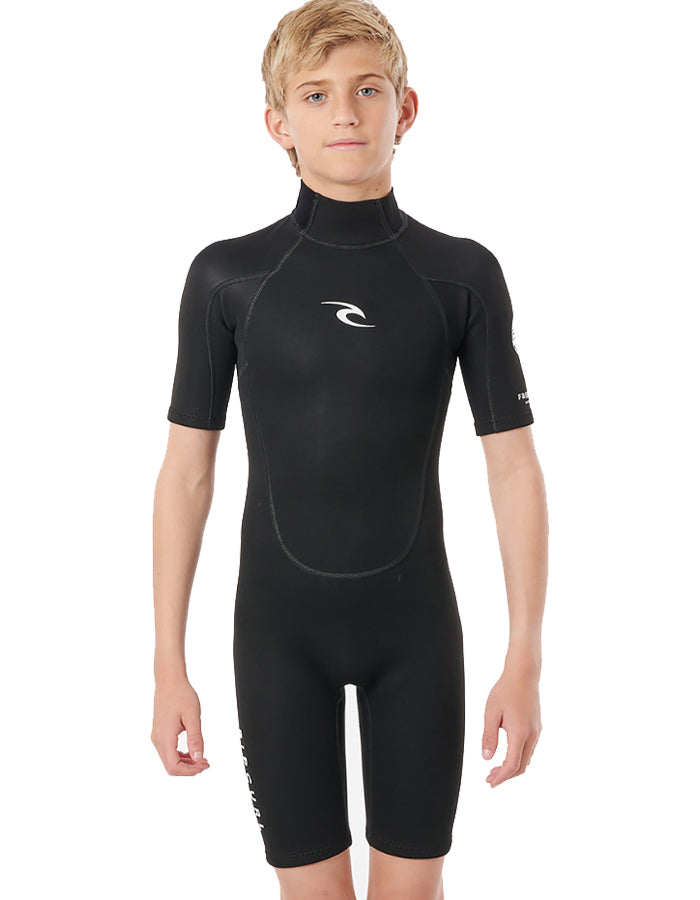  RIP CURL JUNIOR FREELITE 2MM SHORT SLEEVE SPRINGSUIT BACKZIP