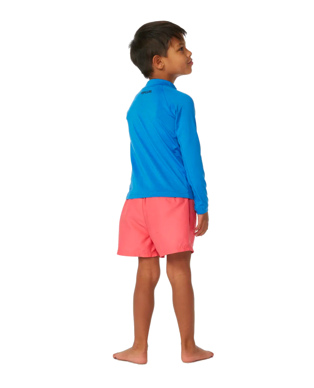  RIP CURL T-SHIRT BRAND WAVE UV LONG SLEEVE UPF50+ BLUE GUM