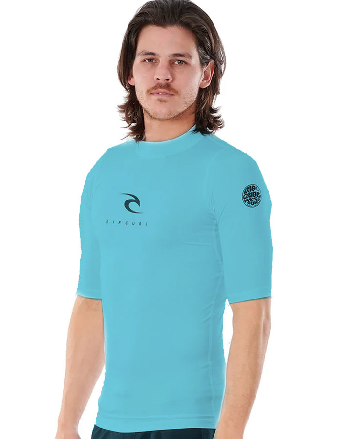  RIP CURL CORPS SHORT SLEEVE UV TEE BLUE