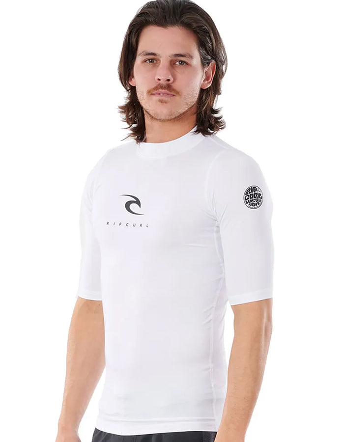  RIP CURL CORPS SHORT SLEEVE UV TEE WHITE