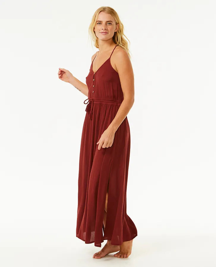  RIP CURL CLASSIC SURF MAXI DRESS PLUM