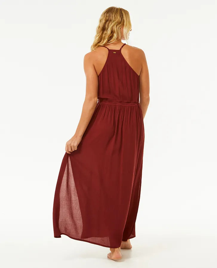  RIP CURL CLASSIC SURF MAXI DRESS PLUM