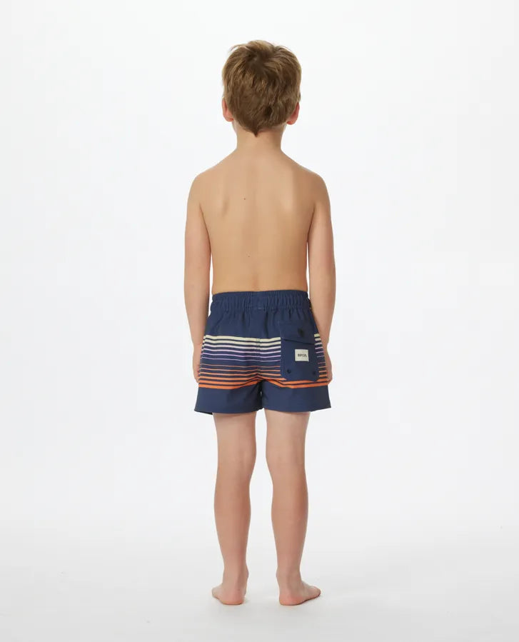  RIP CURL MIRAGE SURF REVIVAL BOARDSHORTS BOY 1-8 WASHED NAVY