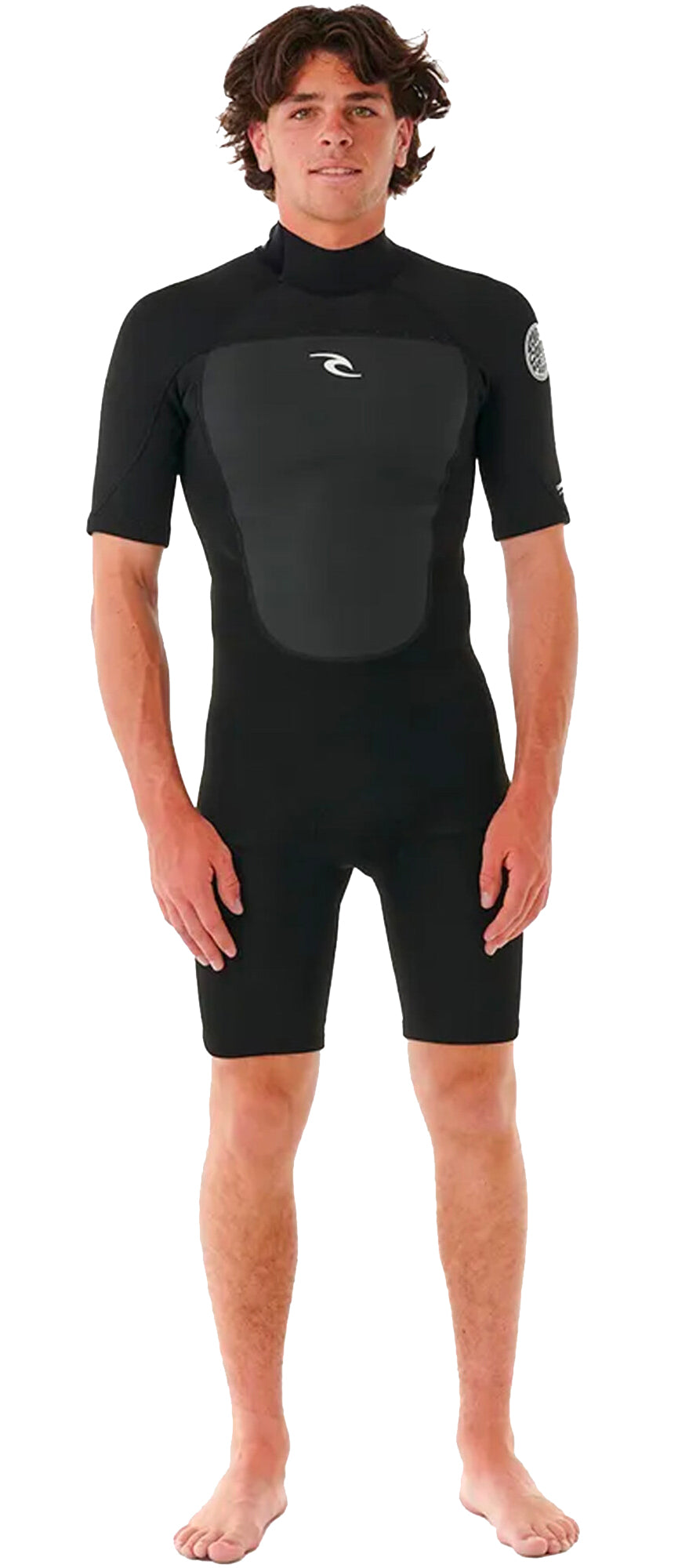  RIP CURL OMEGA 2MM SPRINGSUIT BACKZIP BLACK
