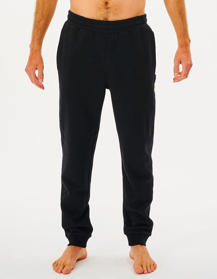  RIP CURL SURF REVIVAL TRACK PANT BLACK