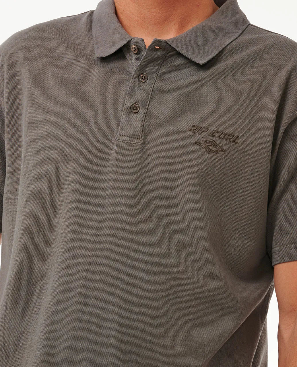  RIP CURL FADE OUT EMBROID POLO SHIRT ROCK