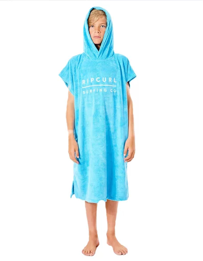  RIP CURL HOODED TOWEL BOY BLUE