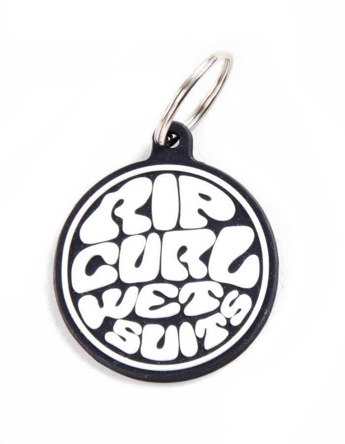  RIP CURL ICONS KEYRINGS BLACK WHITE