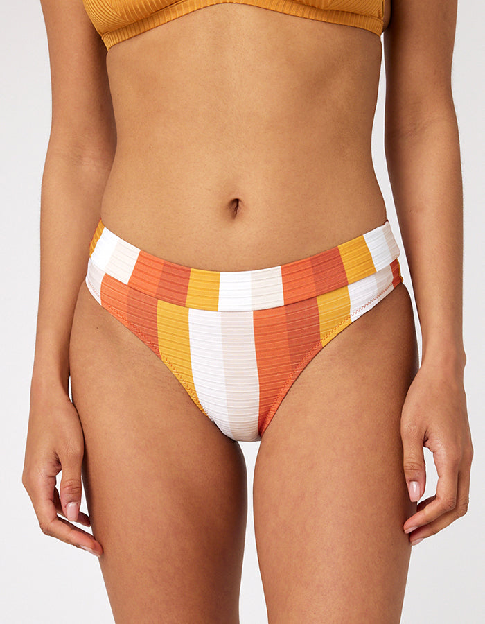  RIP CURL PREMIUM SURF FULL BIKINI PANT CINNAMON