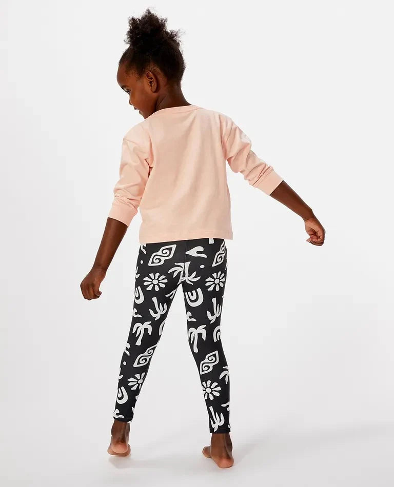  RIP CURL RAINBOW LONG SLEEVE TEE GIRL 1-8