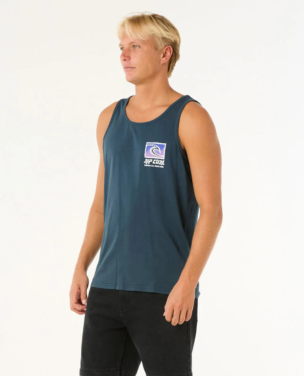  RIP CURL RAW ENERGY TRAD TANK DARK NAVY